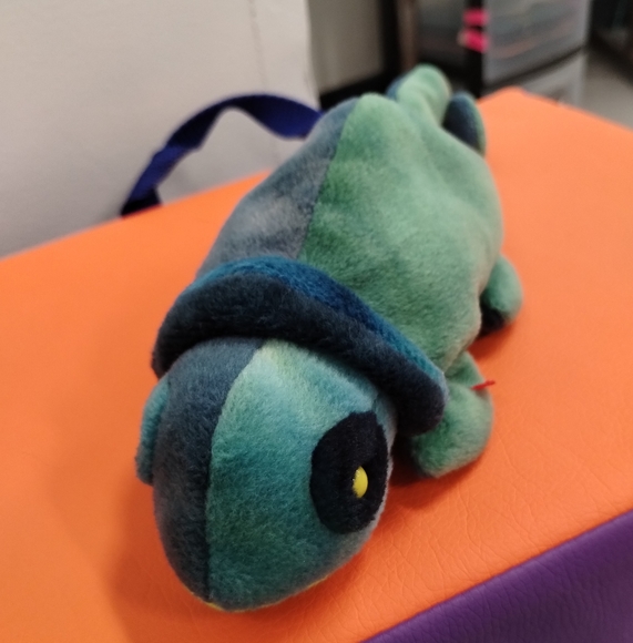 ✓Ty Beanie Babies 1997 Rainbow the Chameleon - Picture 4 of 11